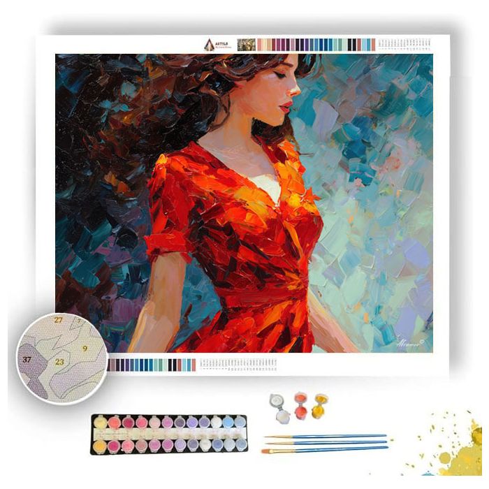 GENTLE RHYTHM - Paint by Numbers Full Kit