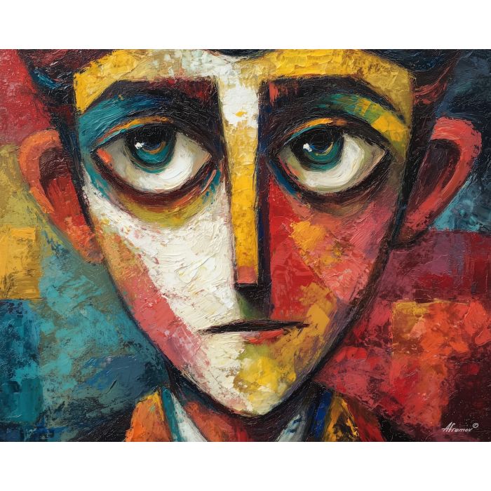 still, luminous, moment, manga, palette knife, oil painting, impasto, thick paint, textured surface, expressive art, painterly style, material depth, visual rhythm, contemporary art, hand painted, layered pigment, atmospheric, modern composition