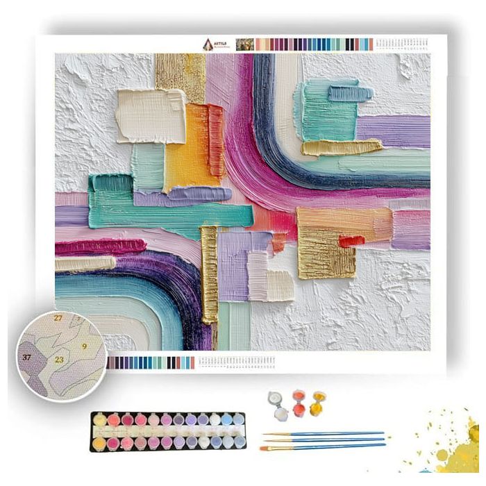 SOFT RHYTHM - Paint by Numbers Full Kit