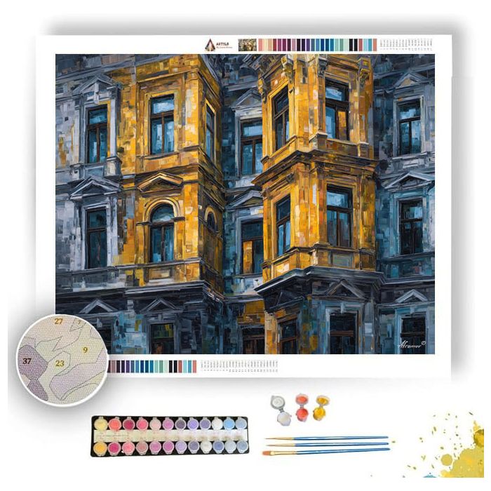 QUIET FORM - Paint by Numbers Full Kit