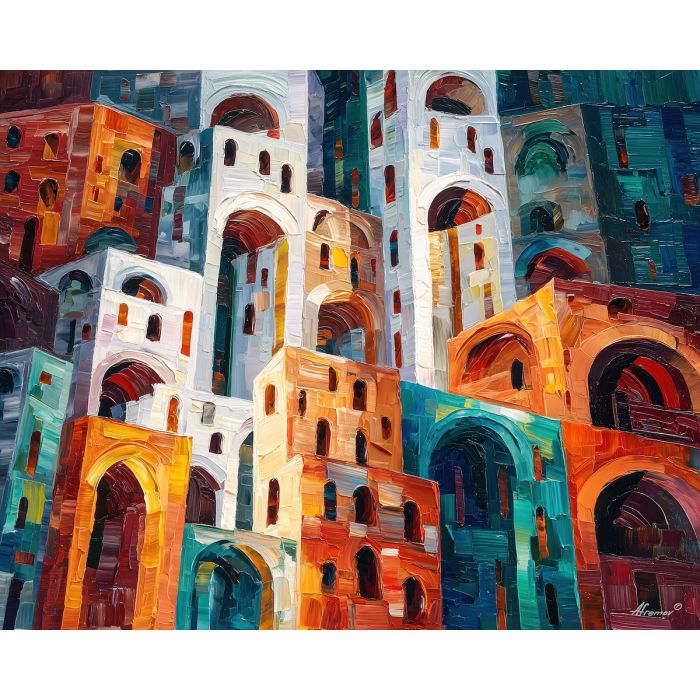 flowing, bold, gesture, art deco, palette knife, oil painting, impasto, thick paint, textured surface, expressive art, painterly style, material depth, visual rhythm, contemporary art, hand painted, layered pigment, atmospheric, modern composition