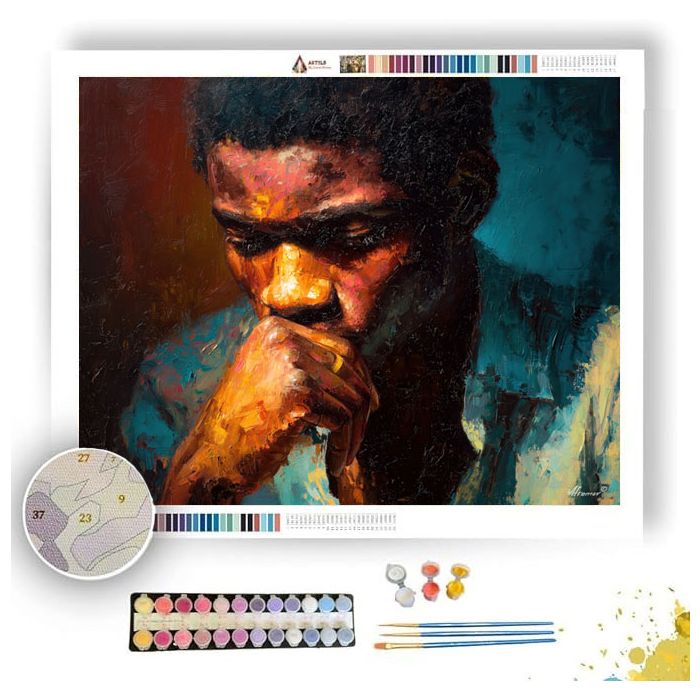 FOCUSED SPACE - Paint by Numbers Full Kit