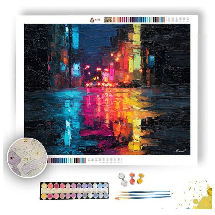 CHARGED GROUNDED COLOR - Paint by Numbers Full Kit