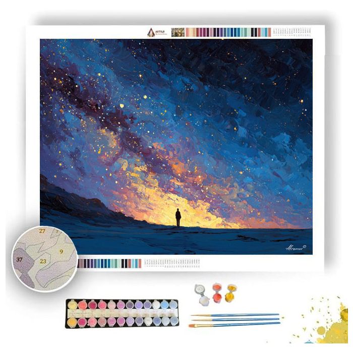 GROUNDED VISION - Paint by Numbers Full Kit