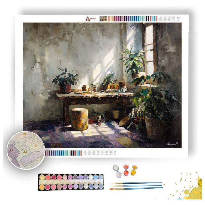 QUIET LIGHT - Paint by Numbers Full Kit
