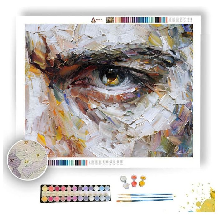 SOFT GRAPHIC LIGHT - Paint by Numbers Full Kit