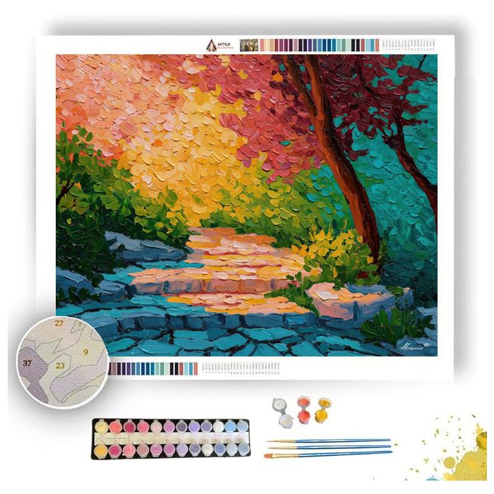 OPEN GENTLE MOMENT - Paint by Numbers Full Kit