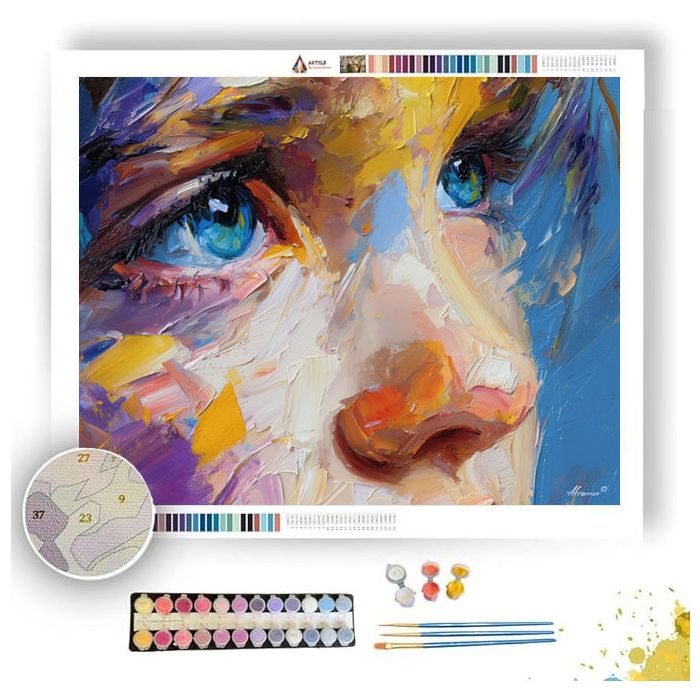 BRIGHT MOMENT - Paint by Numbers Full Kit