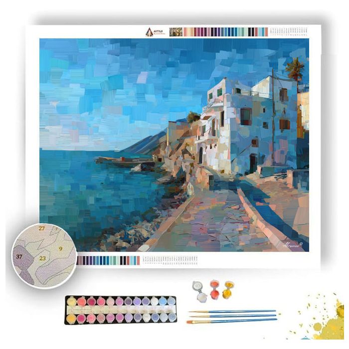 OPEN OUTLINE - Paint by Numbers Full Kit
