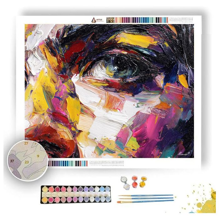 GROUNDED SPACE - Paint by Numbers Full Kit