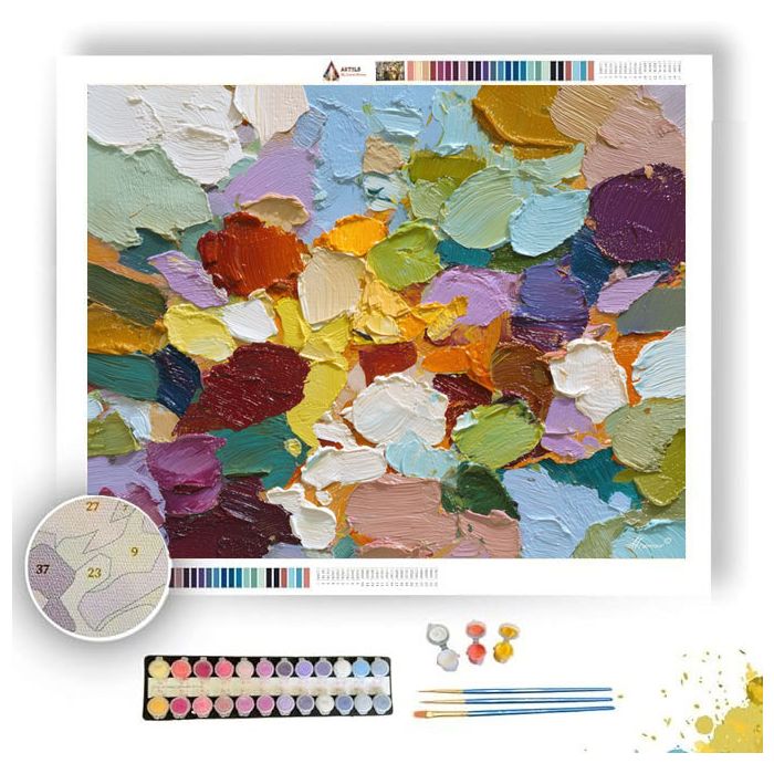 BRIGHT FIELD - Paint by Numbers Full Kit