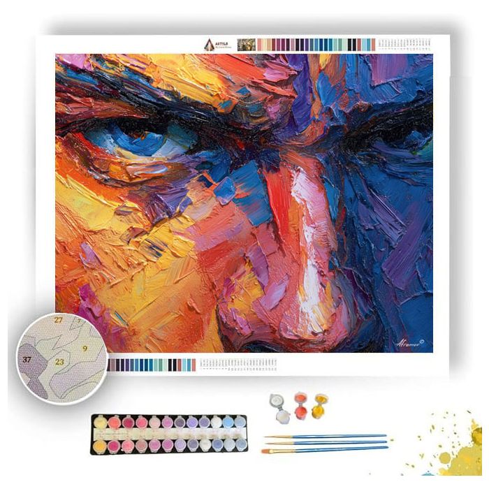 VIVID FRAME - Paint by Numbers Full Kit