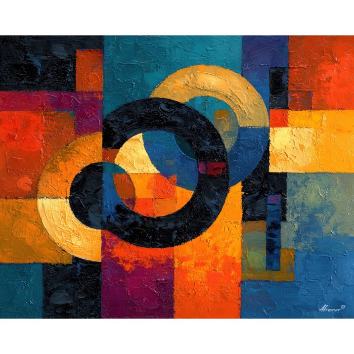 still, balance, art deco, palette knife, oil painting, impasto, thick paint, textured surface, expressive art, painterly style, material depth, visual rhythm, contemporary art, hand painted, layered pigment, atmospheric, modern composition