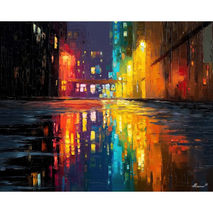 muted, focused, color, neon, palette knife, oil painting, impasto, thick paint, textured surface, expressive art, painterly style, material depth, visual rhythm, contemporary art, hand painted, layered pigment, atmospheric, modern composition