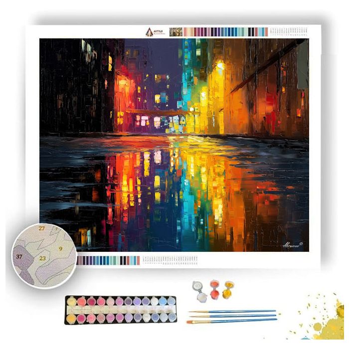 MUTED FOCUSED COLOR - Paint by Numbers Full Kit