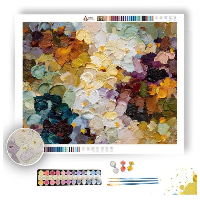 LUMINOUS SHAPE - Paint by Numbers Full Kit