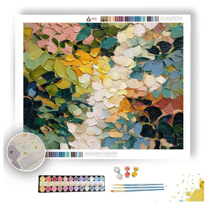 GROUNDED LUMINOUS VISION - Paint by Numbers Full Kit