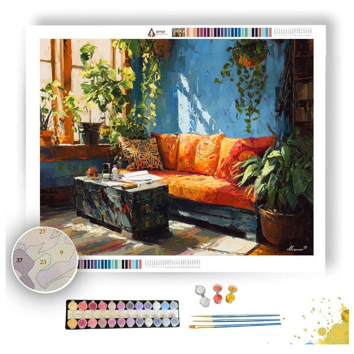 GRAPHIC PRESENCE - Paint by Numbers Full Kit