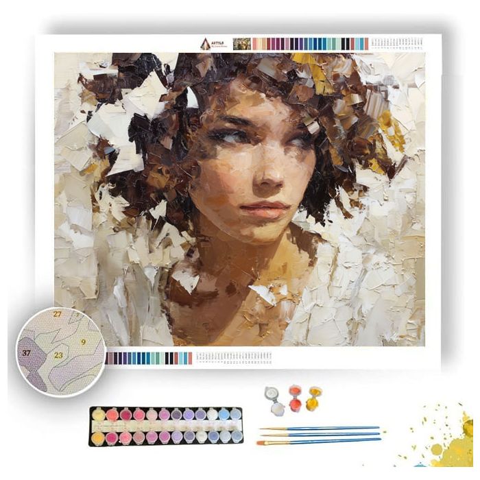 HIDDEN FIGURE - Paint by Numbers Full Kit
