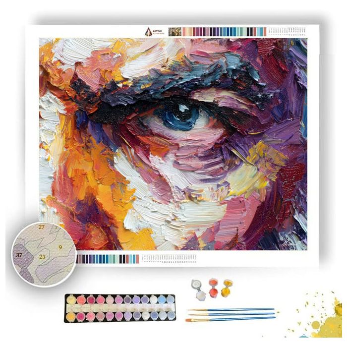 GENTLE BOLD SURFACE - Paint by Numbers Full Kit