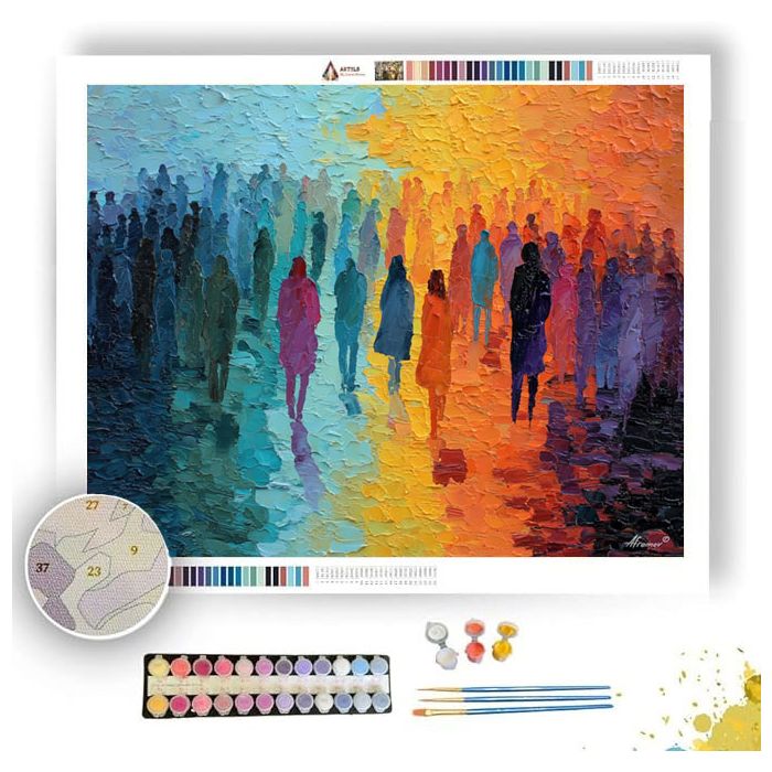 VIVID SCENE - Paint by Numbers Full Kit