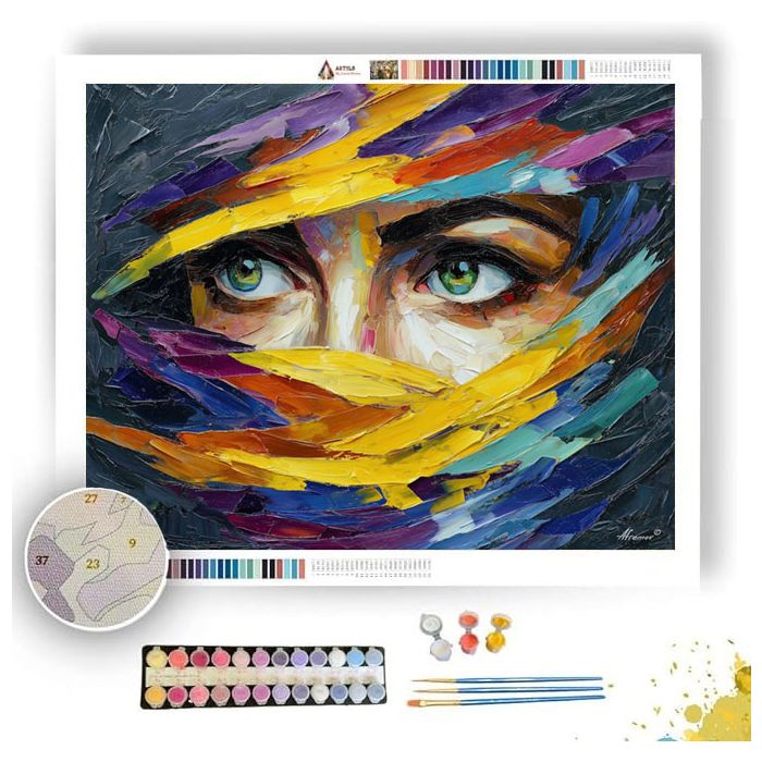 DRIFTING COMPOSITION - Paint by Numbers Full Kit