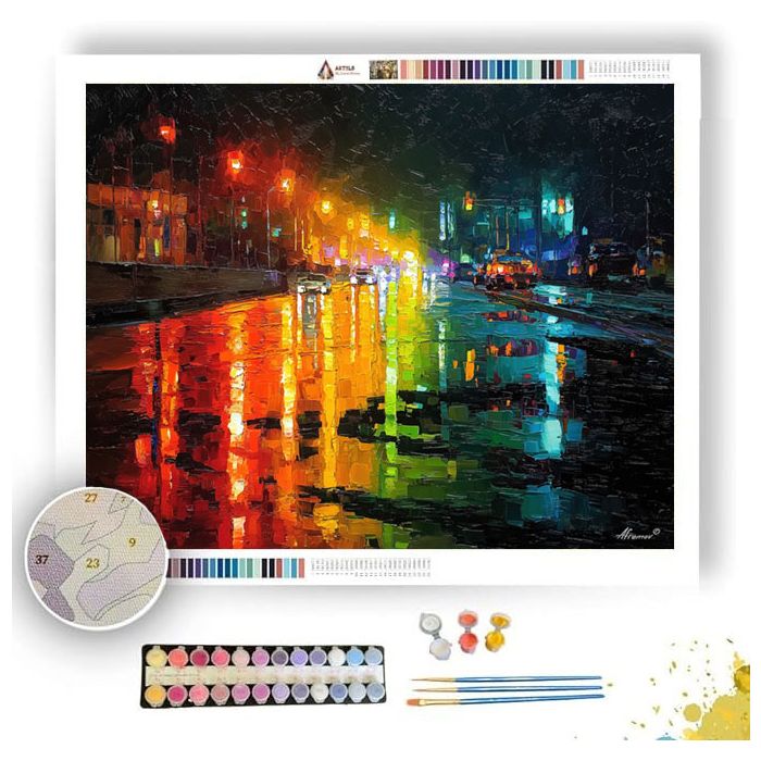 QUIET VIVID RHYTHM - Paint by Numbers Full Kit