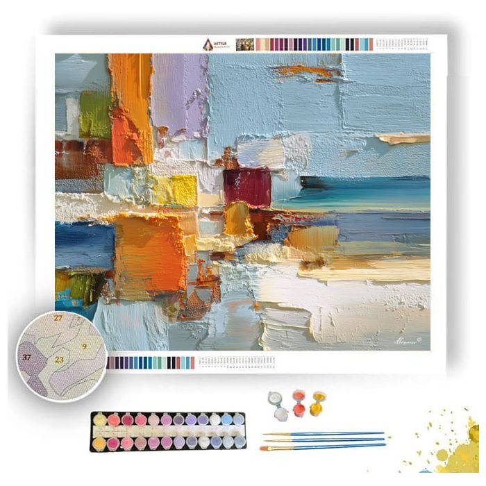 BRIGHT DREAMY SPACE - Paint by Numbers Full Kit