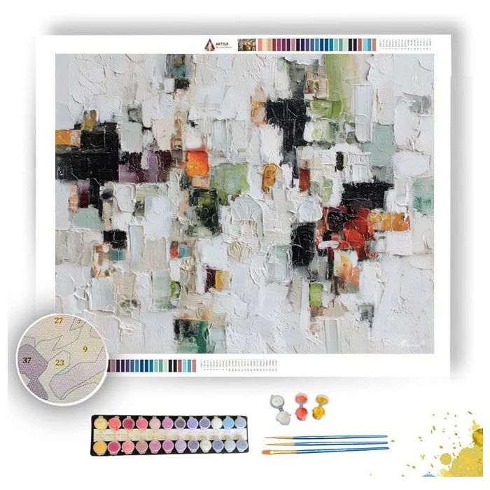 SUBTLE SURFACE - Paint by Numbers Full Kit