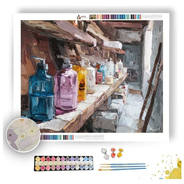 STILL PLANE - Paint by Numbers Full Kit