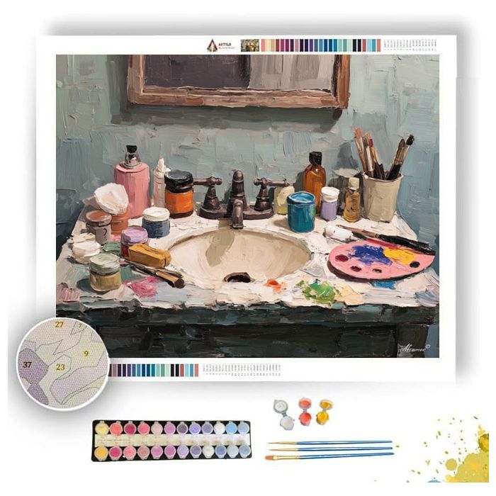 OPEN FOCUS - Paint by Numbers Full Kit