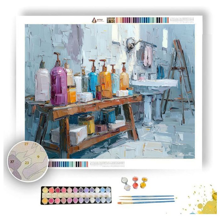 PLAYFUL FIELD - Paint by Numbers Full Kit