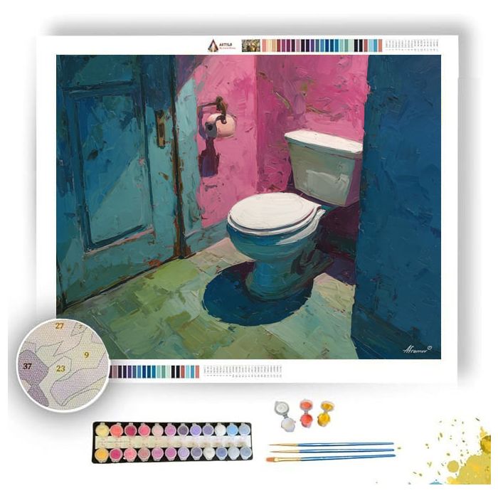 SOFT TWISTED INTERVAL - Paint by Numbers Full Kit