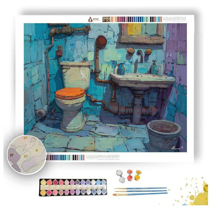 BROKEN DEPTH - Paint by Numbers Full Kit