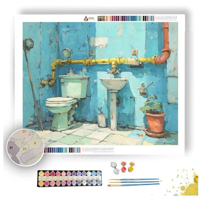 QUIET STATE - Paint by Numbers Full Kit