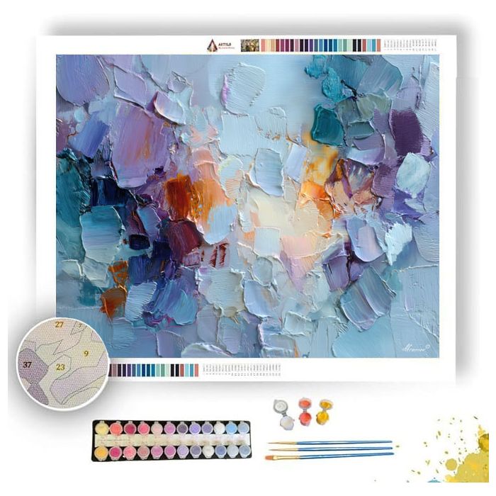 GENTLE SUBTLE INTERVAL - Paint by Numbers Full Kit