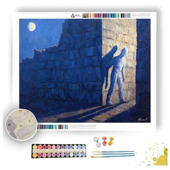 TENSE GESTURE - Paint by Numbers Full Kit