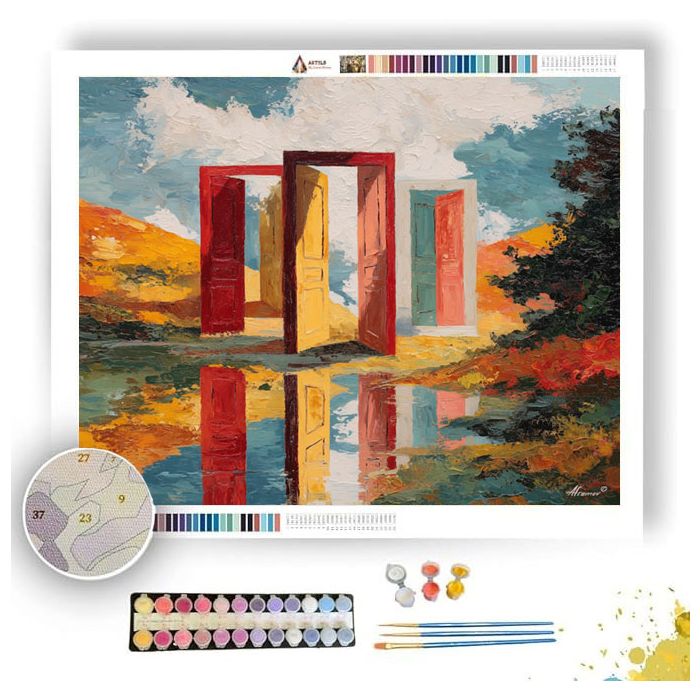 STRANGE FRAME - Paint by Numbers Full Kit