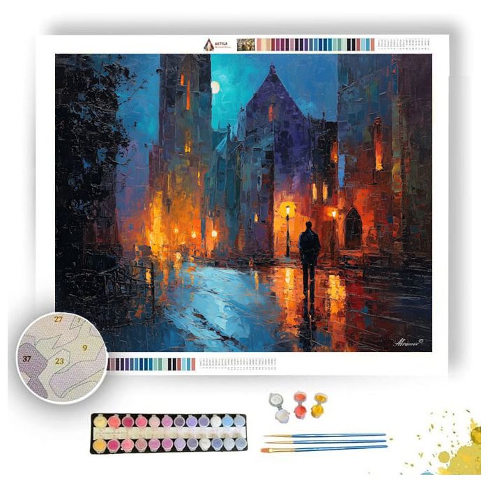 SOFT LOOSE MOMENT - Paint by Numbers Full Kit