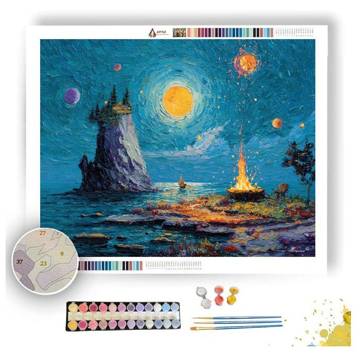 LIGHT SCENE - Paint by Numbers Full Kit