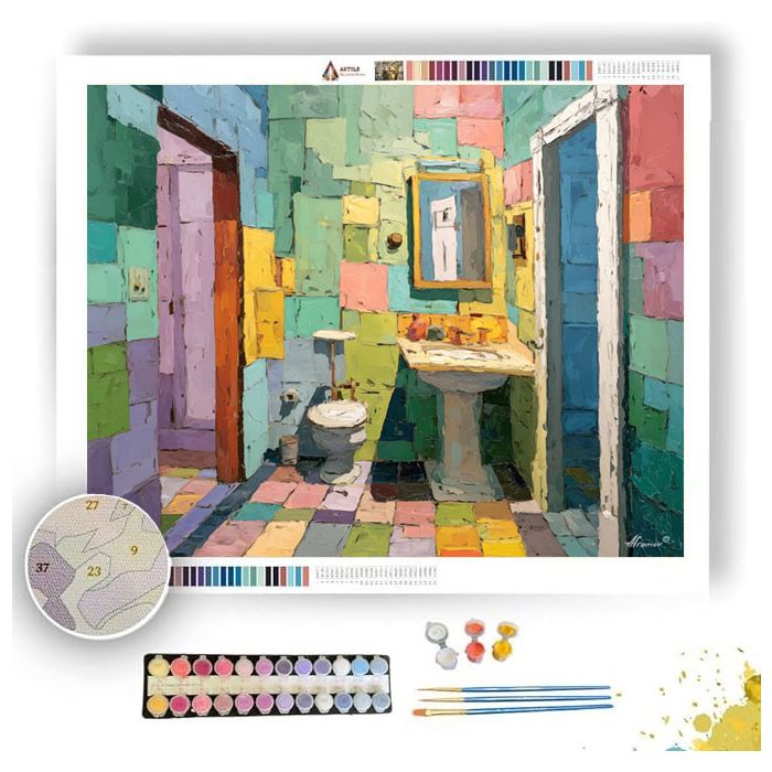 BROKEN STILL FOCUS - Paint by Numbers Full Kit