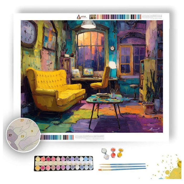 VIVID BROKEN MOOD - Paint by Numbers Full Kit