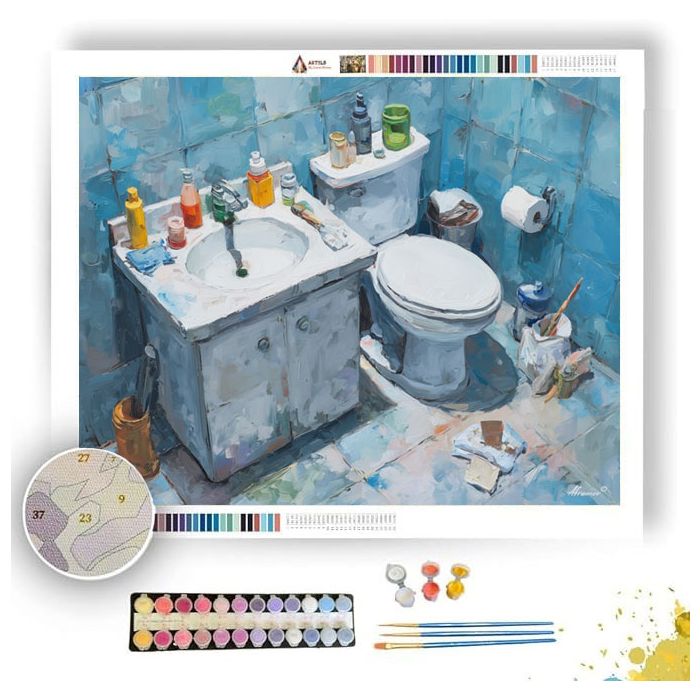 DENSE PLANE - Paint by Numbers Full Kit