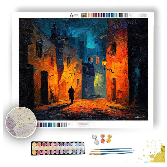 STILL STRANGE CONTOUR - Paint by Numbers Full Kit