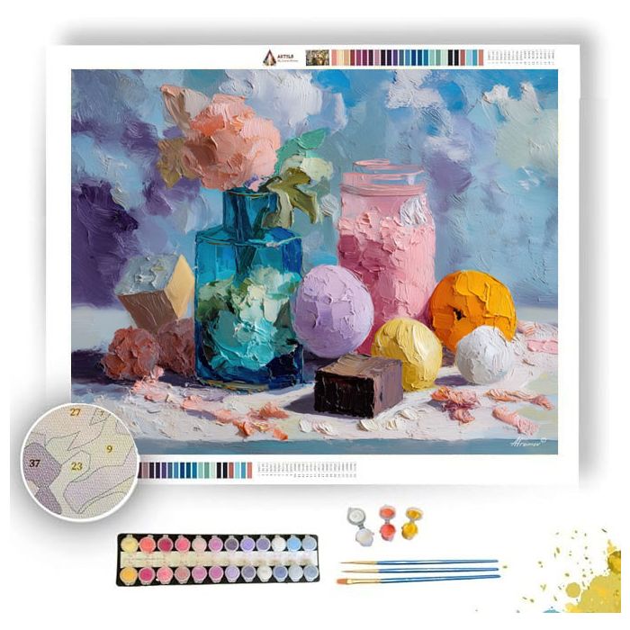 SOFT MOOD - Paint by Numbers Full Kit