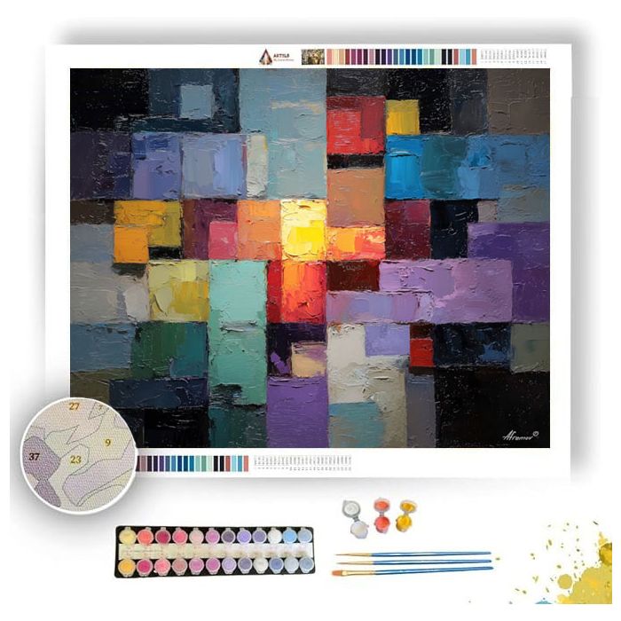 LOW ODD LIGHT - Paint by Numbers Full Kit