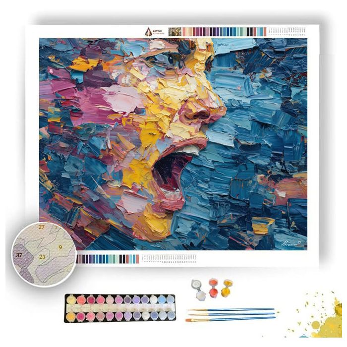 STRANGE MOMENT - Paint by Numbers Full Kit