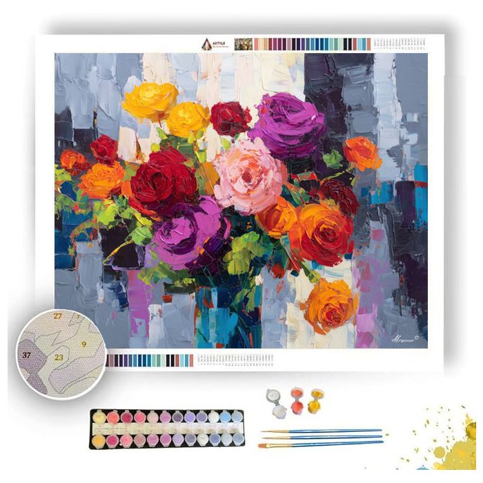 LOOSE TRACE - Paint by Numbers Full Kit