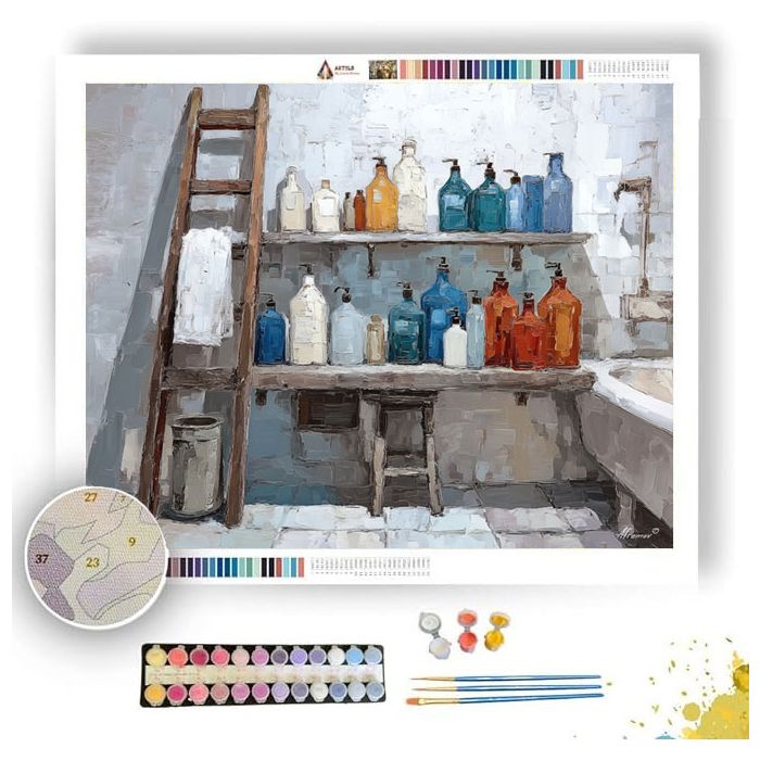 SUBTLE DEPTH - Paint by Numbers Full Kit