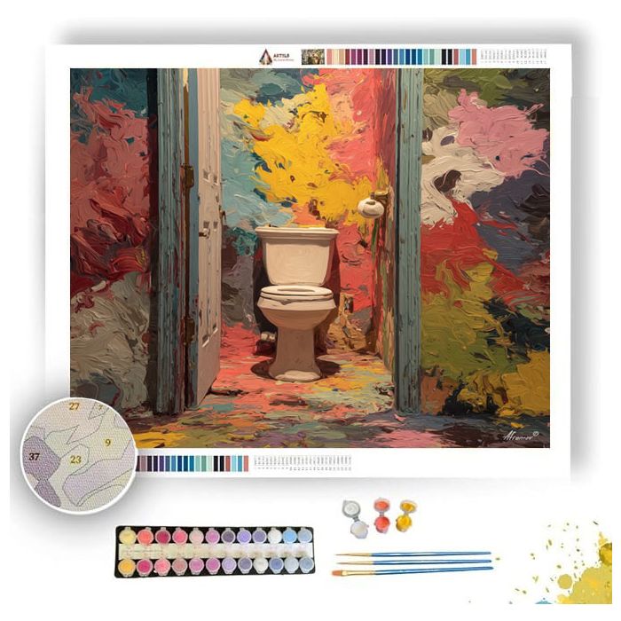 LOOSE MOTION - Paint by Numbers Full Kit